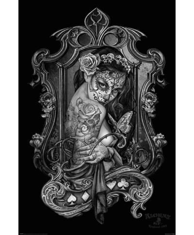 Plakat ścienny - Alchemy (Widow's Weeds) - Kobieta w tatuażach