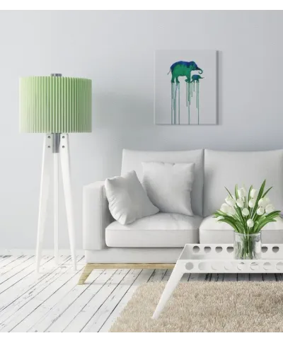 Asian Elephants - obraz na płótnie