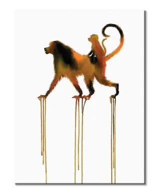 Baboons - obraz na płótnie