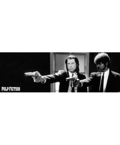 Pulp Fiction (B&W Guns) - plakat