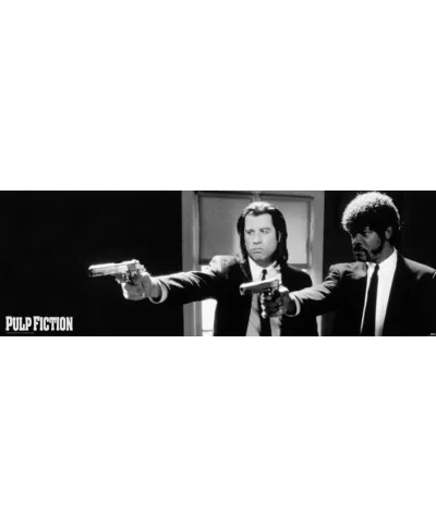 Pulp Fiction (B&W Guns) - plakat