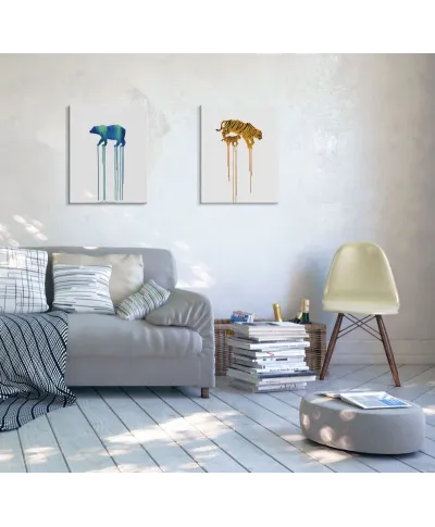 Cosmic Bear - obraz na płótnie