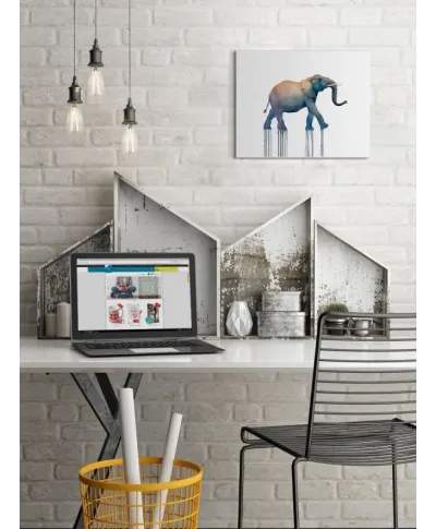 Elephant Walk - obraz na płótnie