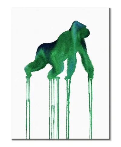 Gorilla - obraz na płótnie