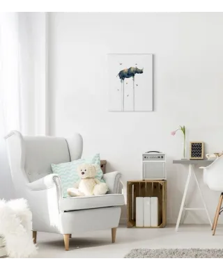 Journey 2 Rhino - obraz na płótnie