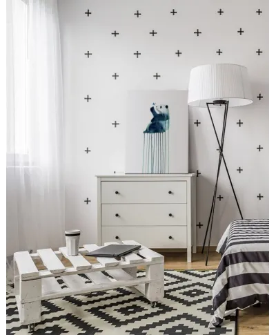 Panda Butterfly - obraz na płótnie