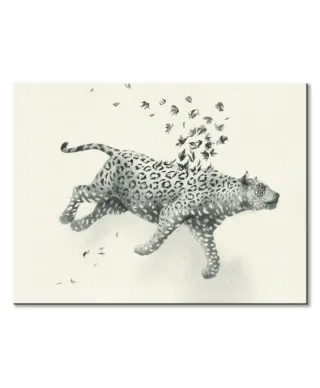 The Kings Coat Jaguar - obraz na płótnie