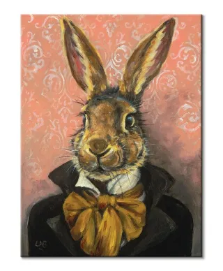 Lord Bunnikins - obraz na płótnie