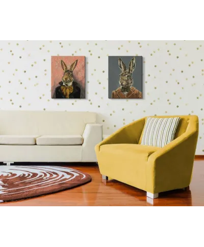 Lord Bunnikins - obraz na płótnie