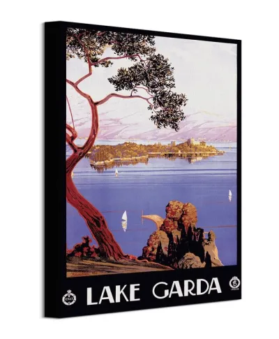 Lake Garda - obraz na płótnie