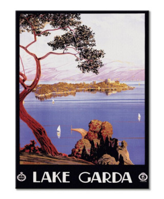 Lake Garda - obraz na płótnie
