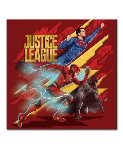 Justice League (Heroes To Action) - obraz na płótnie