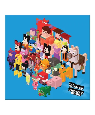Crossy Road (Crowd Of Familiar Faces) - obraz na płótnie