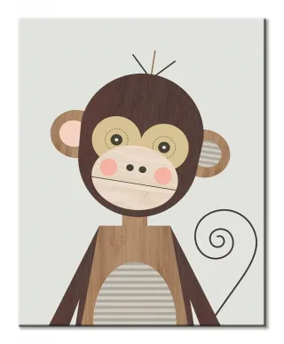 Monkey - obraz na płótnie