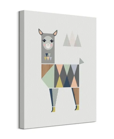 Llama - obraz na płótnie