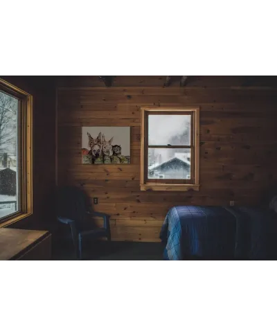 Johnny, Freckles & Halfpint - obraz na płótnie