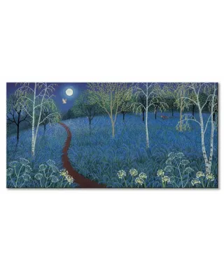 Blue Moon - obraz na płótnie