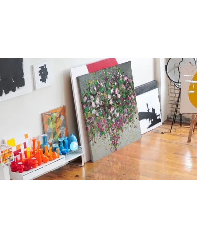 Zigzag Kiss - obraz na płótnie