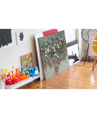 Zigzag Kiss - obraz na płótnie