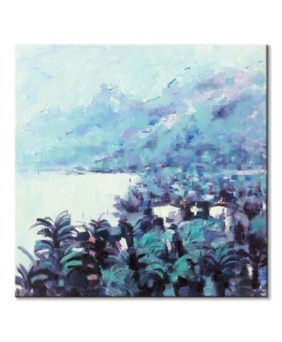 Mediterranean Vista - obraz na płótnie