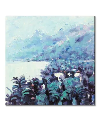 Mediterranean Vista - obraz na płótnie