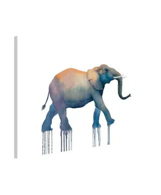 Elephant Walk - obraz na płótnie
