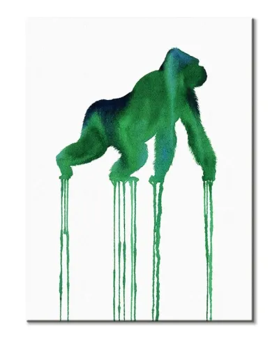 Gorilla - obraz na płótnie