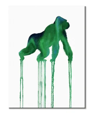 Gorilla - obraz na płótnie