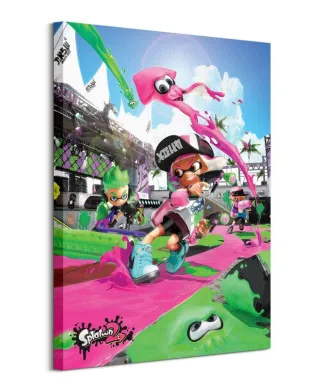Splatoon 2 (Game Cover) - obraz na płótnie