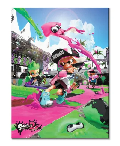 Splatoon 2 (Game Cover) - obraz na płótnie