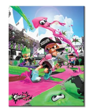 Splatoon 2 (Game Cover) - obraz na płótnie