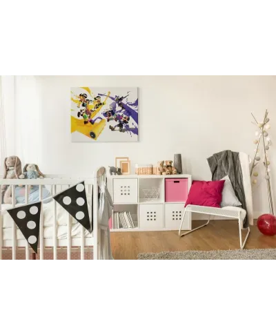 Splatoon 2 (Paint Battle) - obraz na płótnie