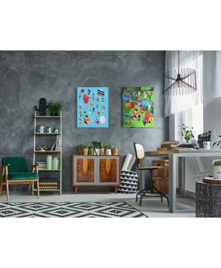 Crossy Road (Game World) - obraz na płótnie