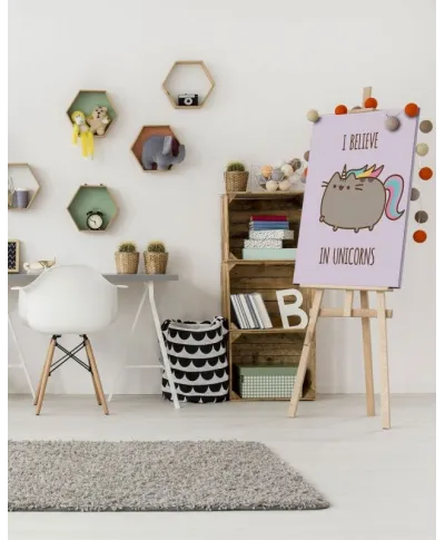 Pusheen (I Believe in Unicorns) - obraz na płótnie