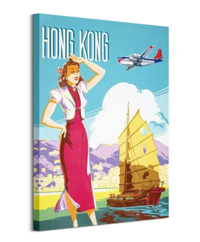 Hong Kong - obraz na płótnie