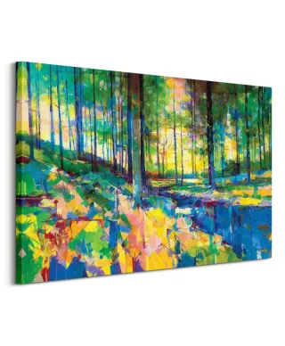 Obraz na ścianę - Little Staple Edge Wood - Płótno 120x85 cm