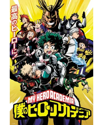 My Hero Academia - plakat