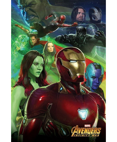 Avengers: Infinity War (Iron Man) - plakat filmowy