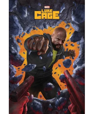 Luke Cage Wall Break - plakat