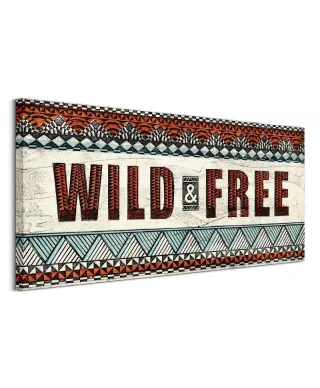 Wild and Free - obraz na płótnie