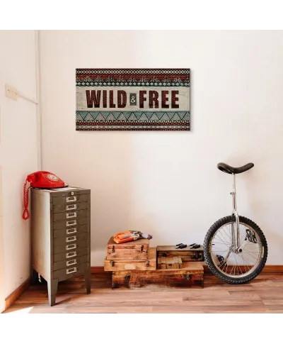 Wild and Free - obraz na płótnie
