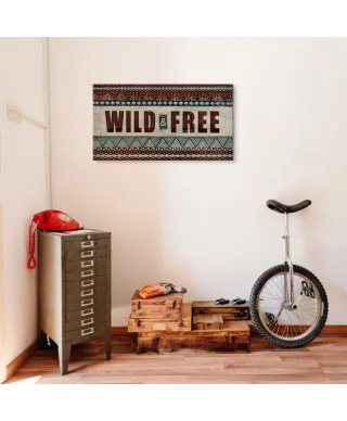 Wild and Free - obraz na płótnie