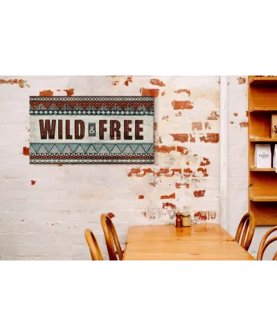 Wild and Free - obraz na płótnie