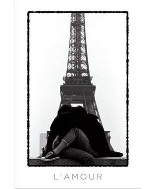 L'amour (Eiffel Tower Lovers) - plakat