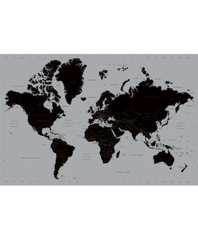 Mapa świata (Contemporary) - plakat