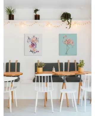 Watercolour Floral I - obraz na płótnie