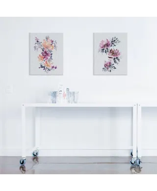 Watercolour Floral I - obraz na płótnie