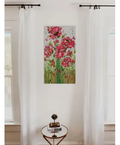 Wildest Rose Bush - obraz na płótnie