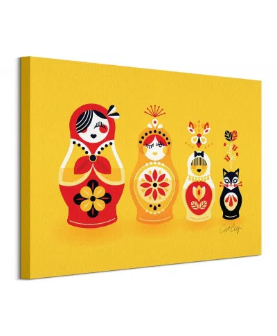 Russian Dolls - obraz na płótnie