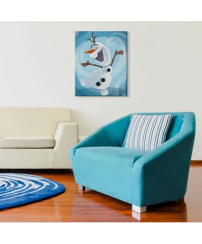 Olaf's Frozen Adventure Dance - obraz na płótnie